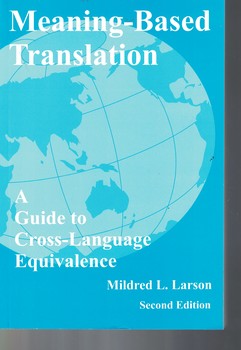 Meaning-Based Translation