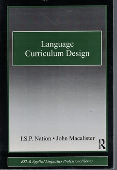 Language Curriculum Design