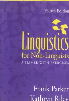 Linguistics for non-linguists