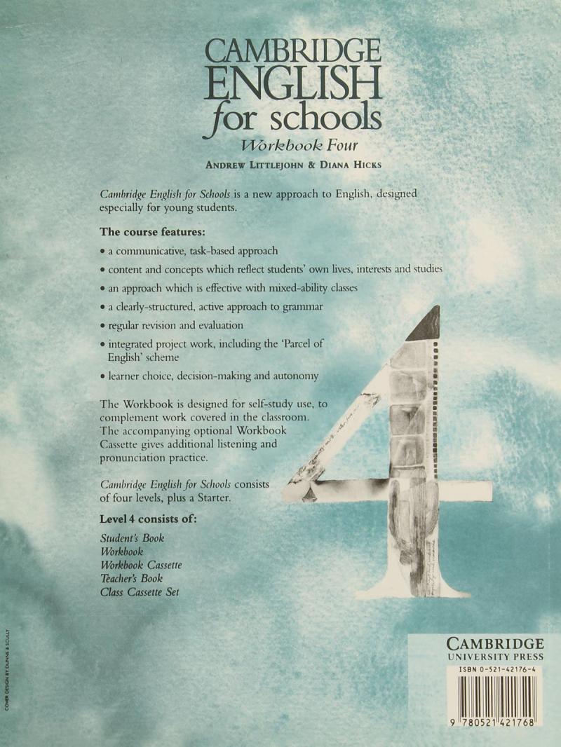 Cambridge English for Schools 4 
