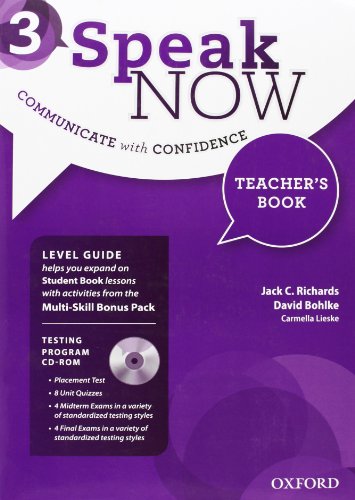Speak Now 3 Teacher's Book 