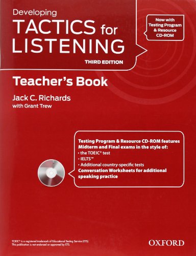 Tactics for Listening Developing Teacher