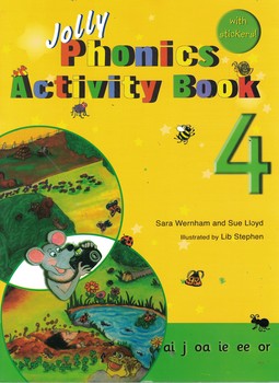 Jolly Phonics Activity book 4