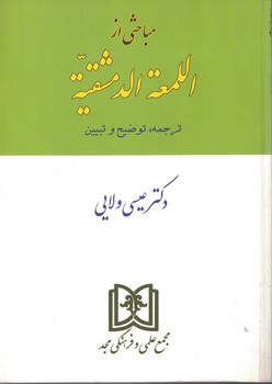 مباحثی از لمعه دمشقیه