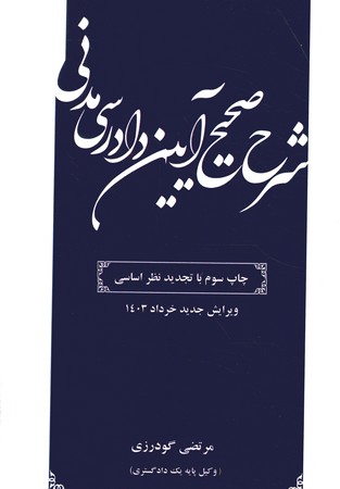 شرح صحیح آیین دادرسی مدنی 