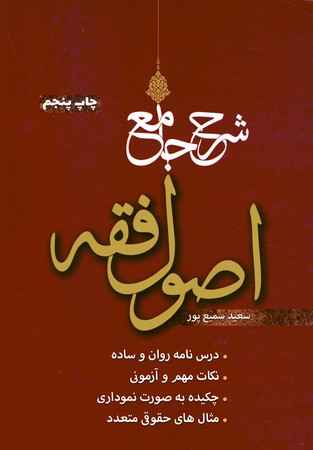 شرح جامع اصول فقه