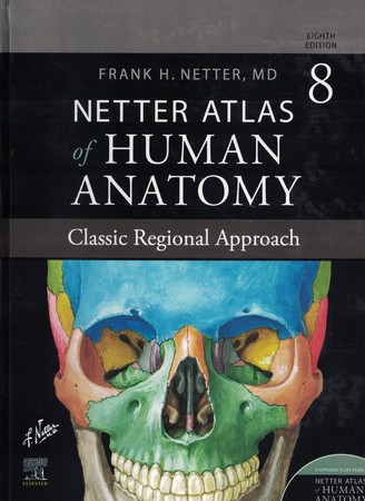 ATLAS Netter of Human Anatomy (8th) اطلس نتر تحریر رحلی