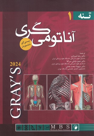 آناتومی گری جلد 1 تنه 2024 شومیز *