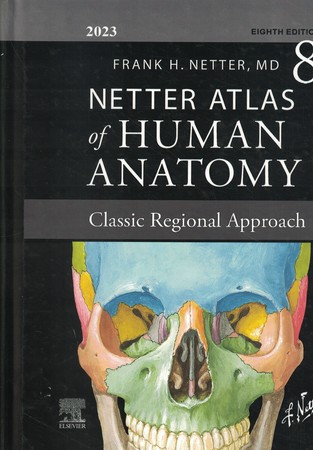 ATLAS of Human Anatomy netter (8th) اطلس نتر گلاسه