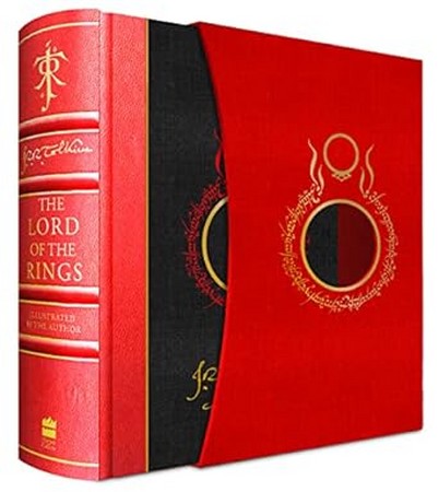 The Lord of the Rings (Deluxe Illustrated Edition) ارباب حلقه ها (نسخه ویژه مصور تالکین)