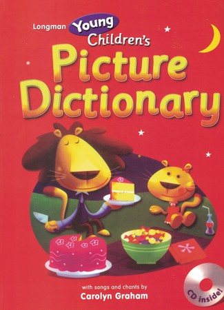 قرمز Longman young Children Picture Dictionary
