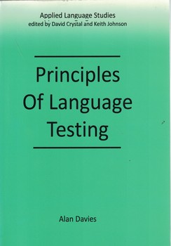 Principles Of Language Testing