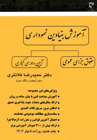 آموزش بنیادین نموداری حقوق جزای عمومی و آیین دادرسی کیفری 