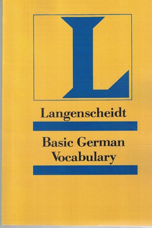 Langenscheidt Basic German Vocabulary
