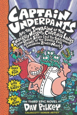 captain underpants کاپیتان زیر شلوار (بنفش) جلد 3 