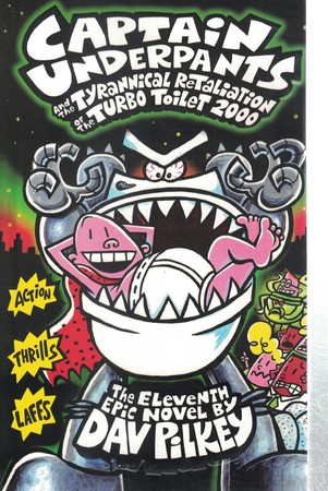 captain underpants کاپیتان زیر شلواری (مشکی) جلد 11 