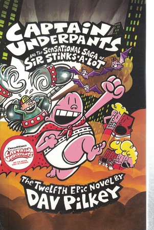 captain underpants کاپیتان زیر شلواری (طوسی) جلد 12